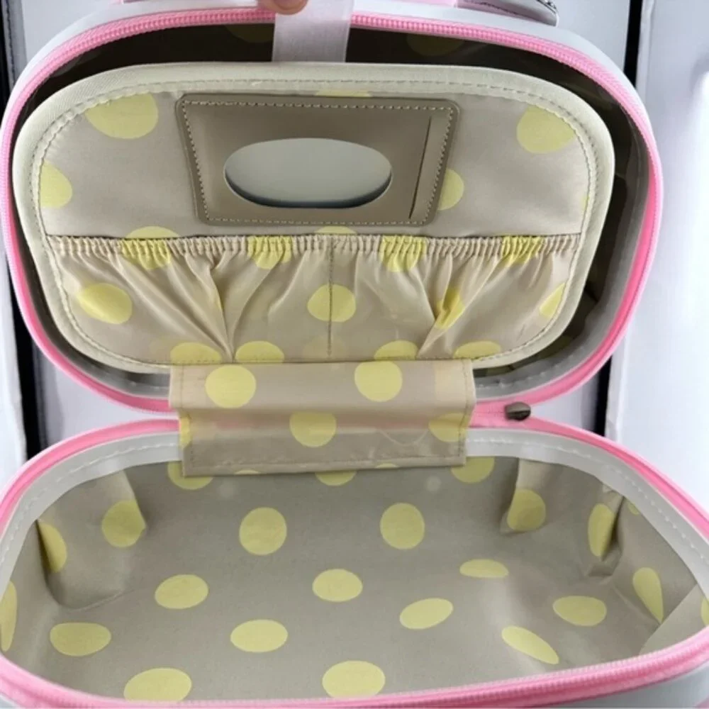 Hello Kitty BLING Travel Cosmetic Case Box Beauty Makeup Case Bag Organizer